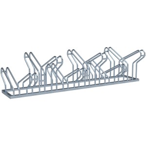 Doppelseitiger, feuerverzinkter Schake Fahrradständer für 12 Fahrräder (2100 mm).