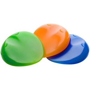 Burg Wächter Türstopper Doorman 2195, farblich sortiert: Grün, Orange und Blau.