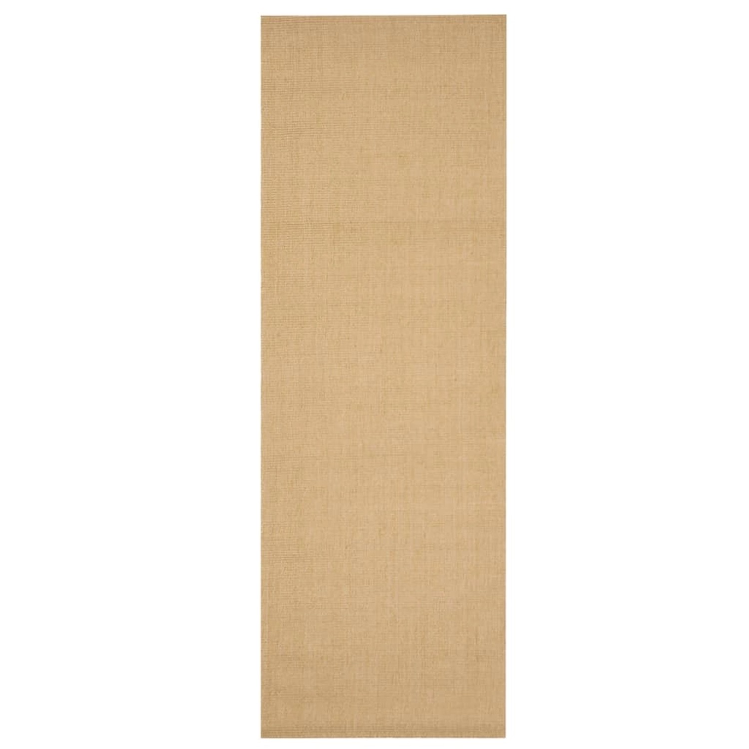 Vidaxl Teppich Natur Sisal 66x200 Cm günstig online kaufen