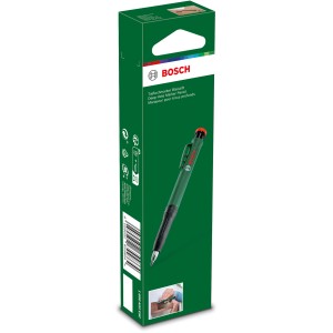 Bosch Tieflochmarker Bleistift in grüner Verpackung. Werkzeug zum präzisen Markieren.