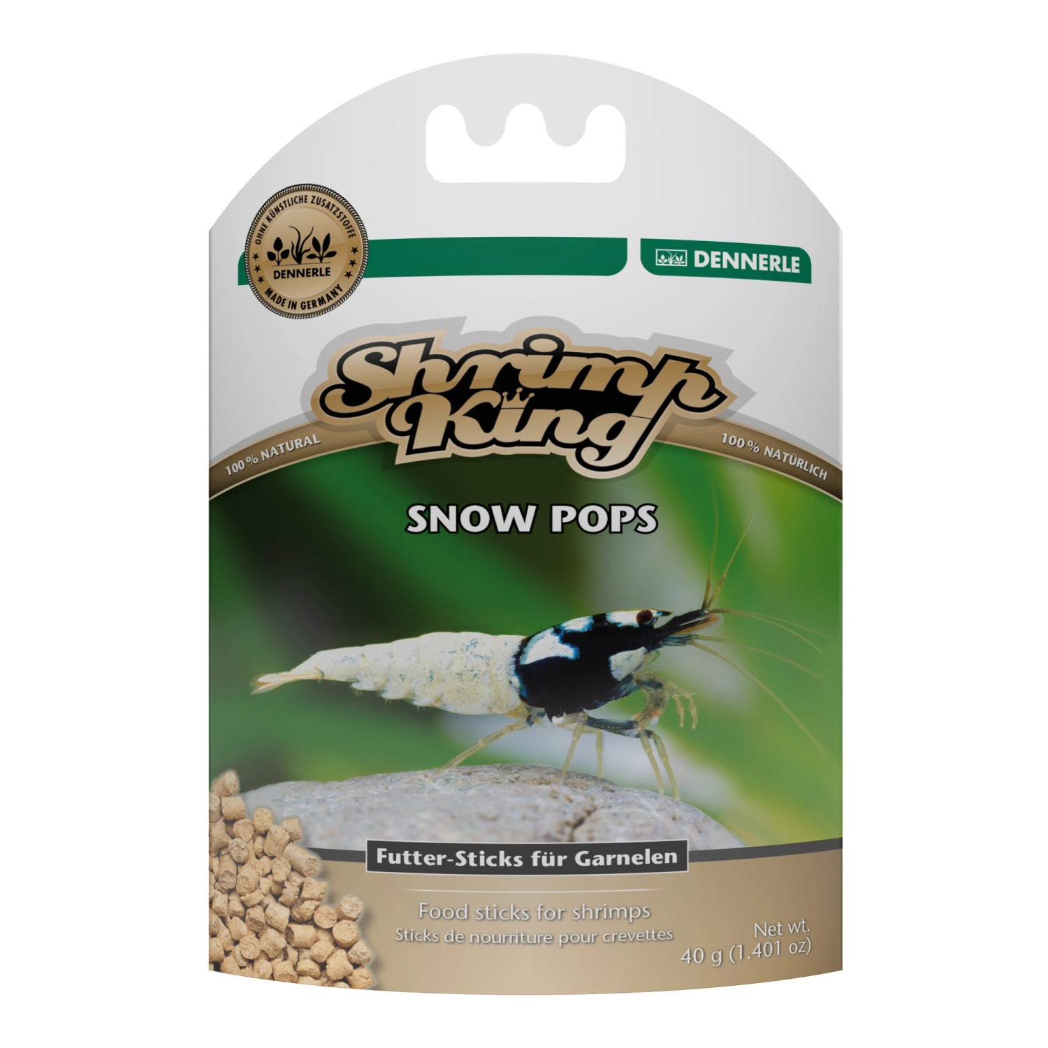 Dennerle Garnelenfutter Shrimp King Snow Pops 40 g