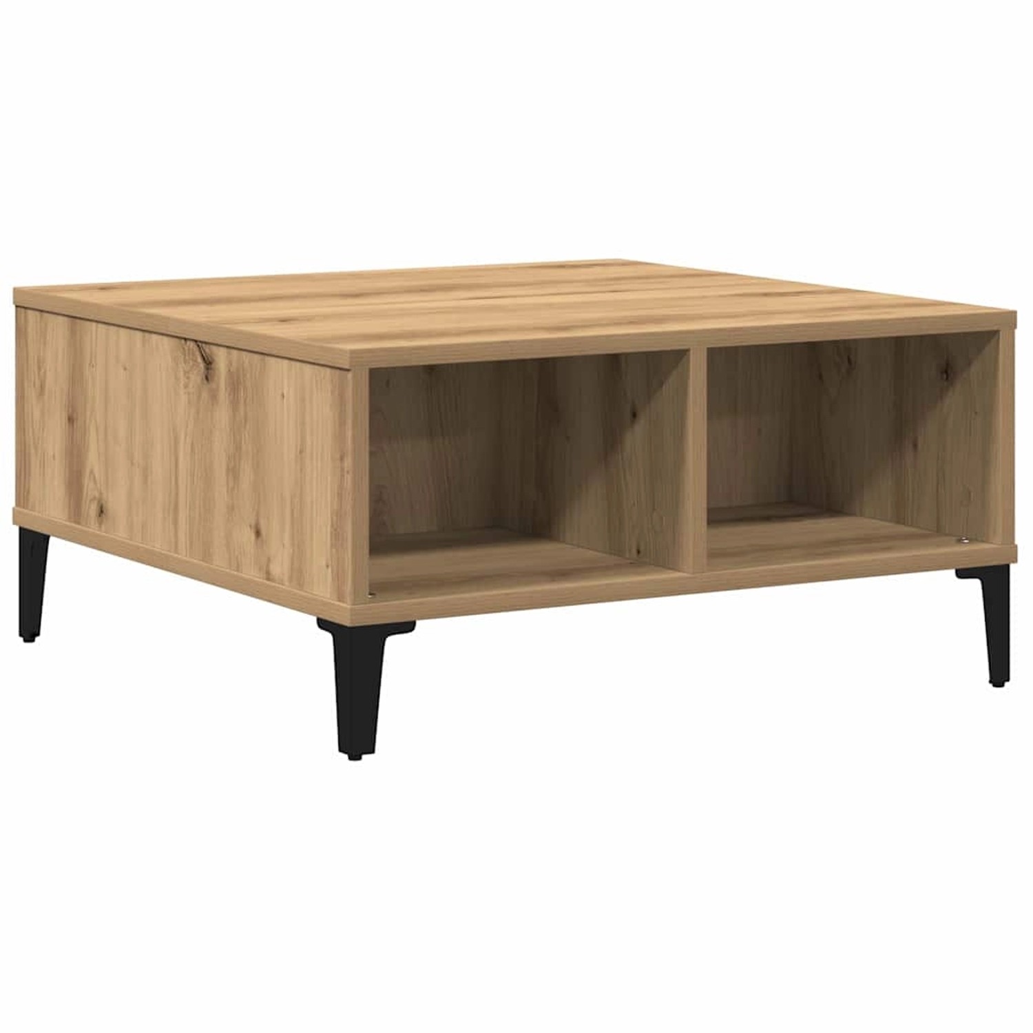 vidaXL Couchtisch Artisan-Eiche 60 x 60 x 30 cm Holzwerkstoff 862588 günstig online kaufen