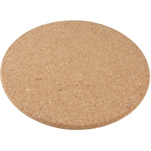 Runder Fackelmann Kork-Untersetzer, 19 cm Durchmesser, aus Naturkork für Küchenhelfer.