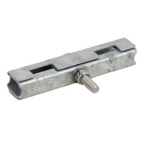 Galaflor Zaunbauverbinder U-Form Verzinkt