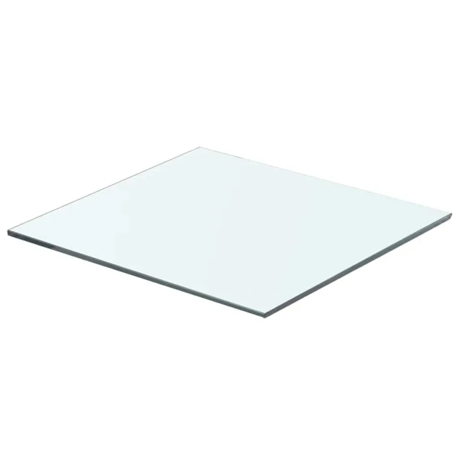 vidaXL Regalboden Glas Transparent 40x30 cm 243816