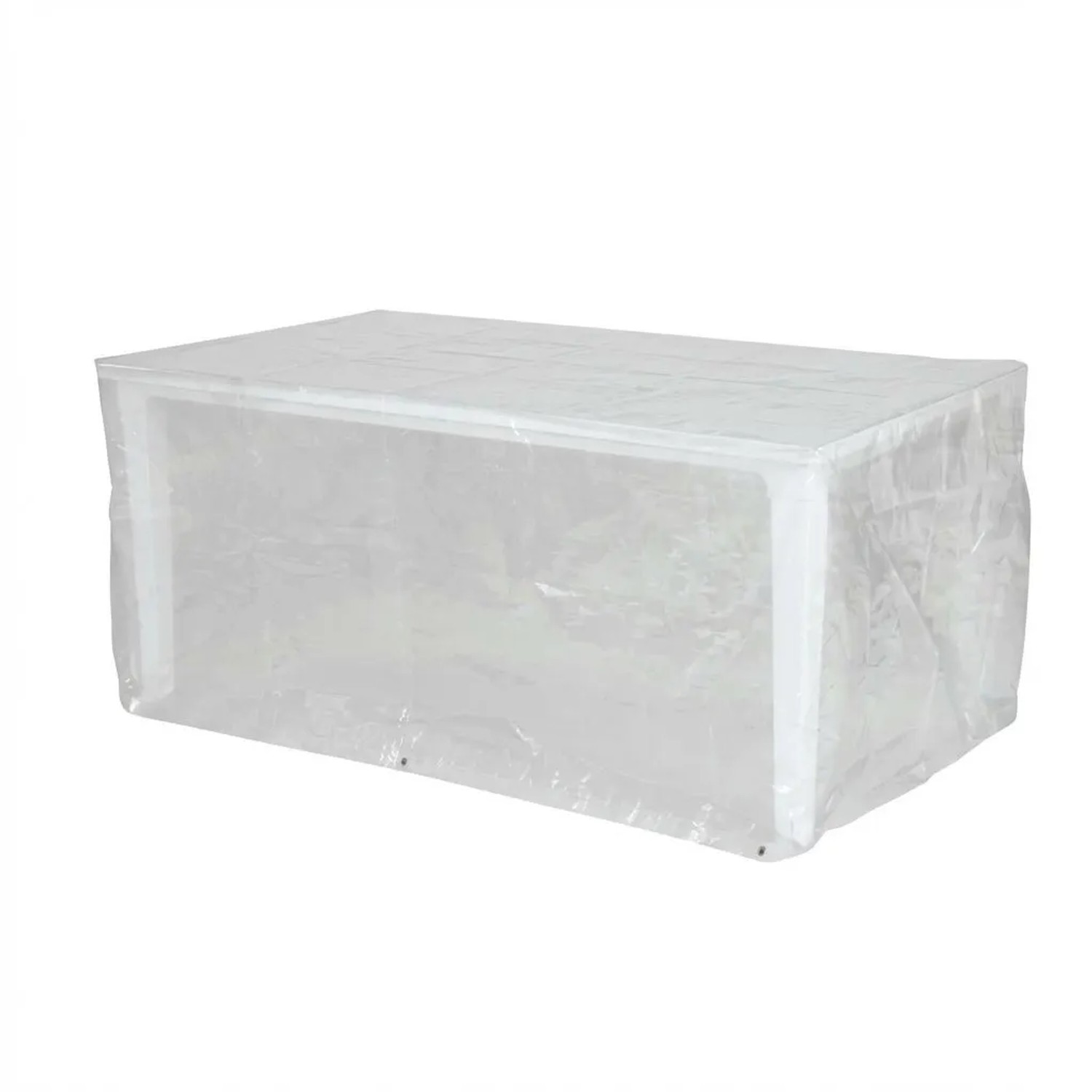 Boni-Shop Gartenmöbel Abdeckung Rechteckig Transparent 180 X 100 X 75 cm