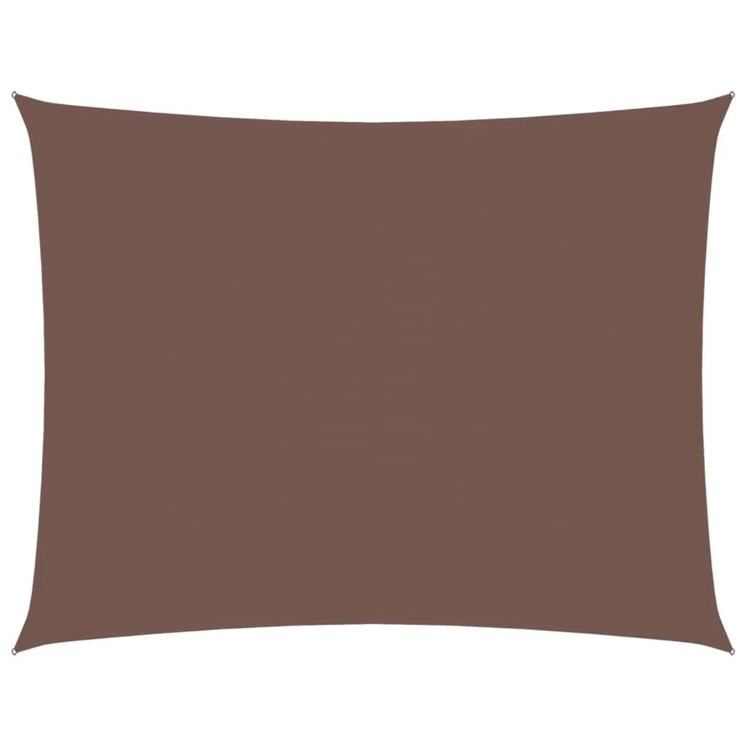 vidaXL Sonnensegel Oxford-Gewebe Rechteckig 2x3,5 m Braun 135806 günstig online kaufen