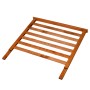 Dobar Rankgitteraufsatz Kubus 2.0 aus Holz, hellbraun, für Hochbeete.