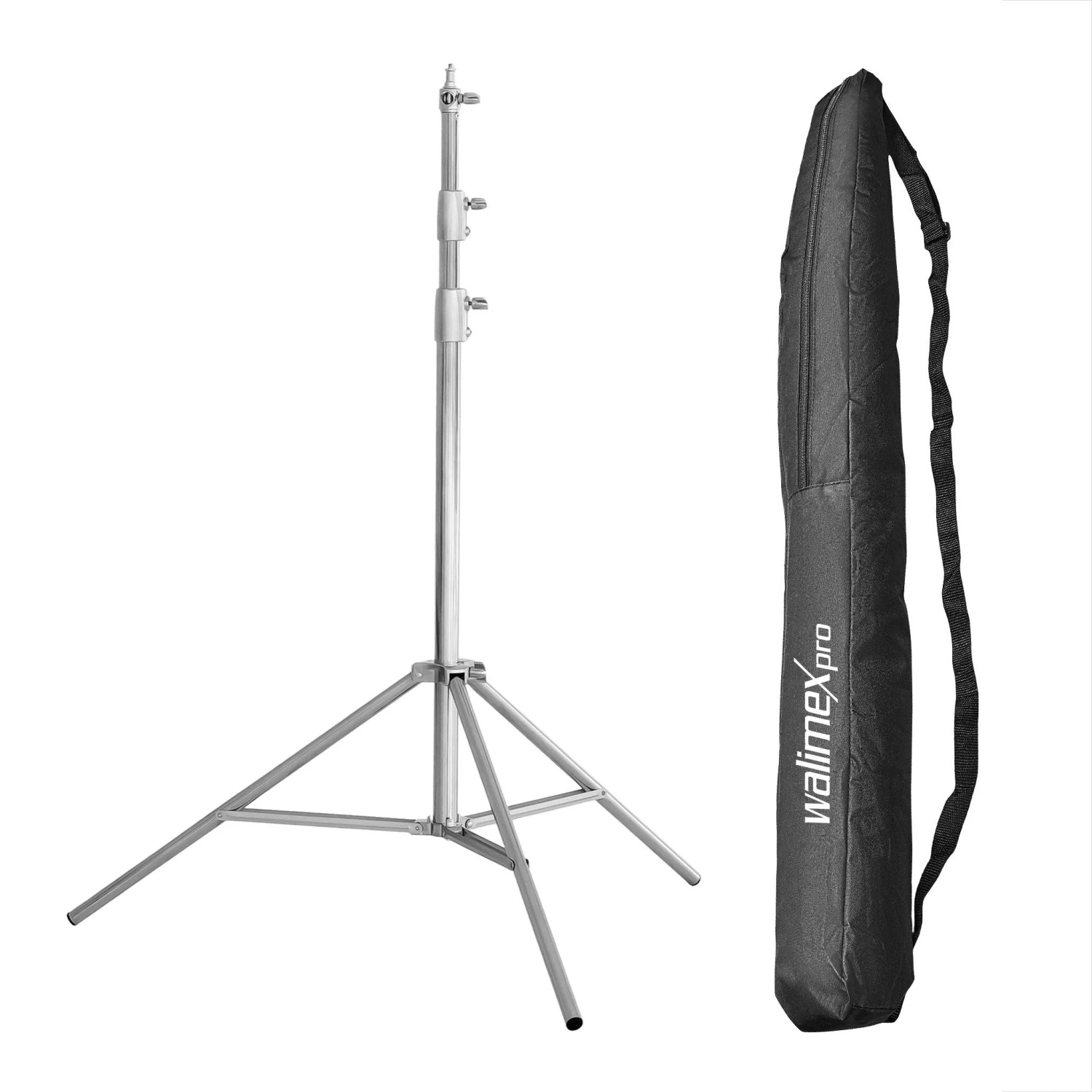 Walimex Pro Lampenstativ 270Cm Heavy Duty Lichtstativ Blitzstativ Fotostudio