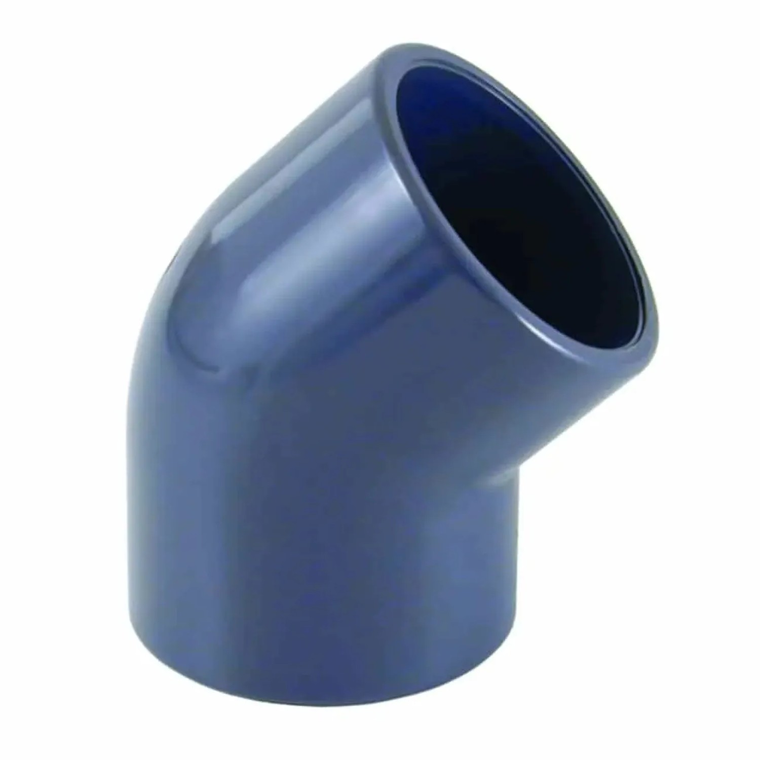 Cepex Pvc-u 45° Winkelmuffe 63 mm Pn16 Blau