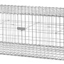 Bellissa Spiralgabione Quader, 100x50x50 cm, Drahtkorb für Einfassungen und Mauersysteme.