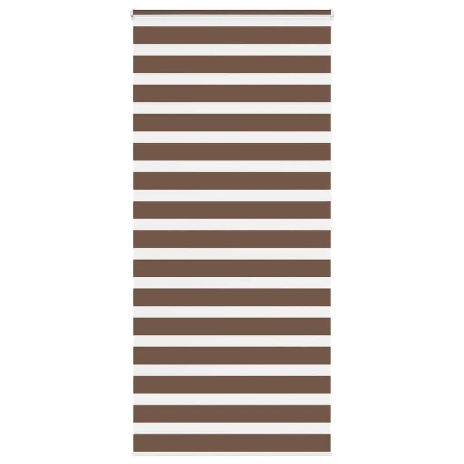 vidaXL Doppelrollo Braun 105x200 cm Stoffbreite 100,9 cm Polyester 4014366 günstig online kaufen