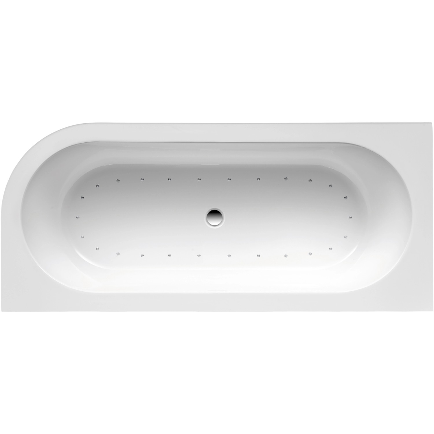 Ottofond Whirlpool Rechts Modena Corner Komfort-Silentsystem 178 cm x 78 cm günstig online kaufen