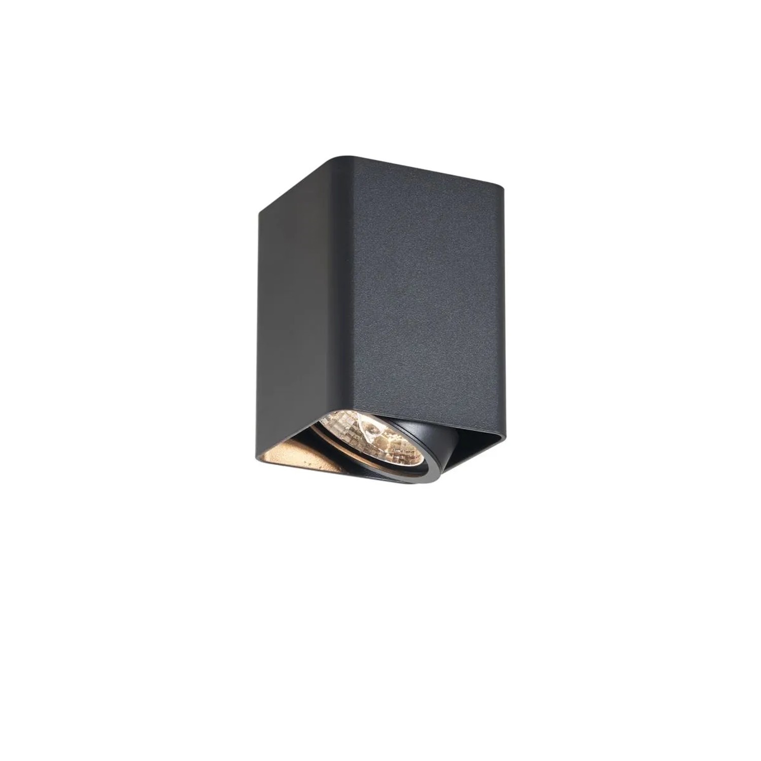 Qazqa Design-Aufbaustrahler Schwarz GU10 70mm Dreh- Und Kippbar Vox