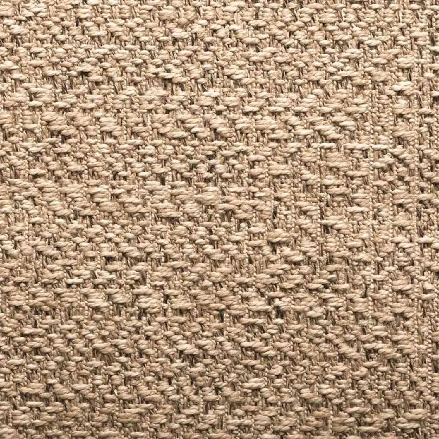 vidaXL Teppich ZIZUR Beige 120x120 cm Jute-Optik Indoor und Outdoor 4010393_4