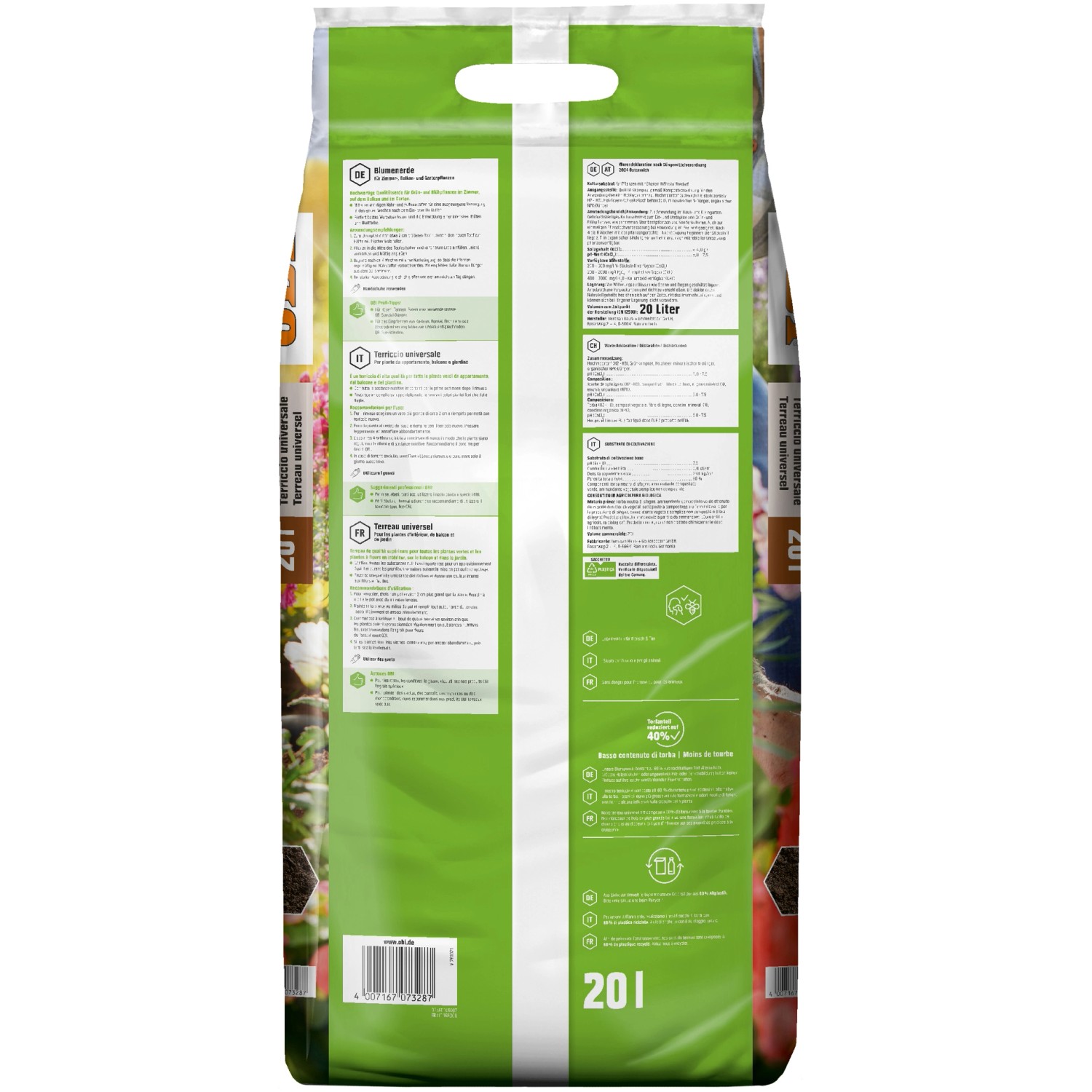 OBI Blumenerde 1 x 20 l kaufen bei OBI
