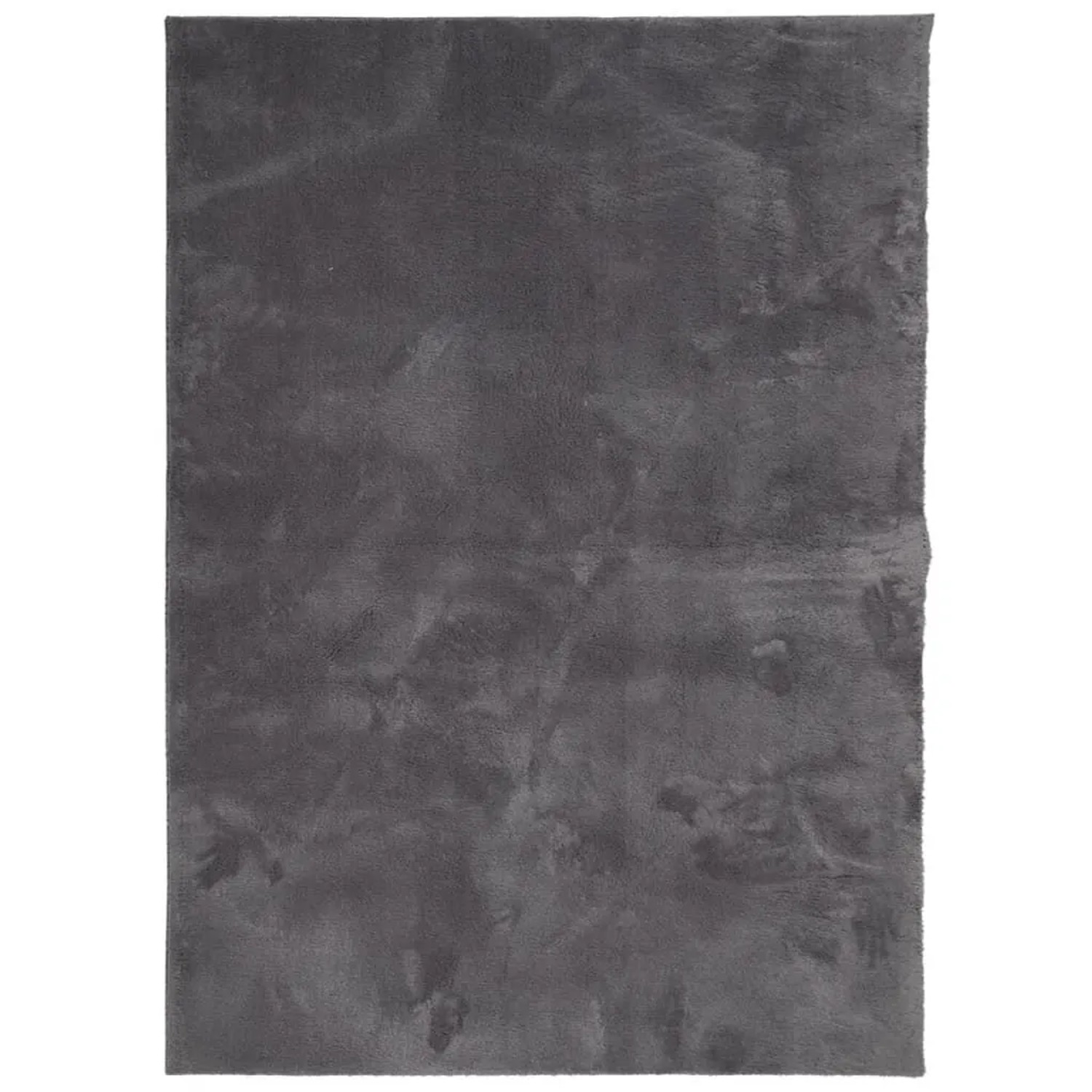 vidaXL Teppich HUARTE Kurzflor Weich und Waschbar Anthrazit 240x340 cm 3750 günstig online kaufen