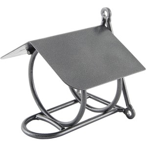 Erdnussbutterglashalter Wicklow, Metall, für Vogelfutter, Spender