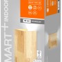 Verpackung der Ledvance Smart+ WiFi Wandleuchte Orbis Wood, 21x11cm, dimmbar, warmweiß bis kaltweiß.