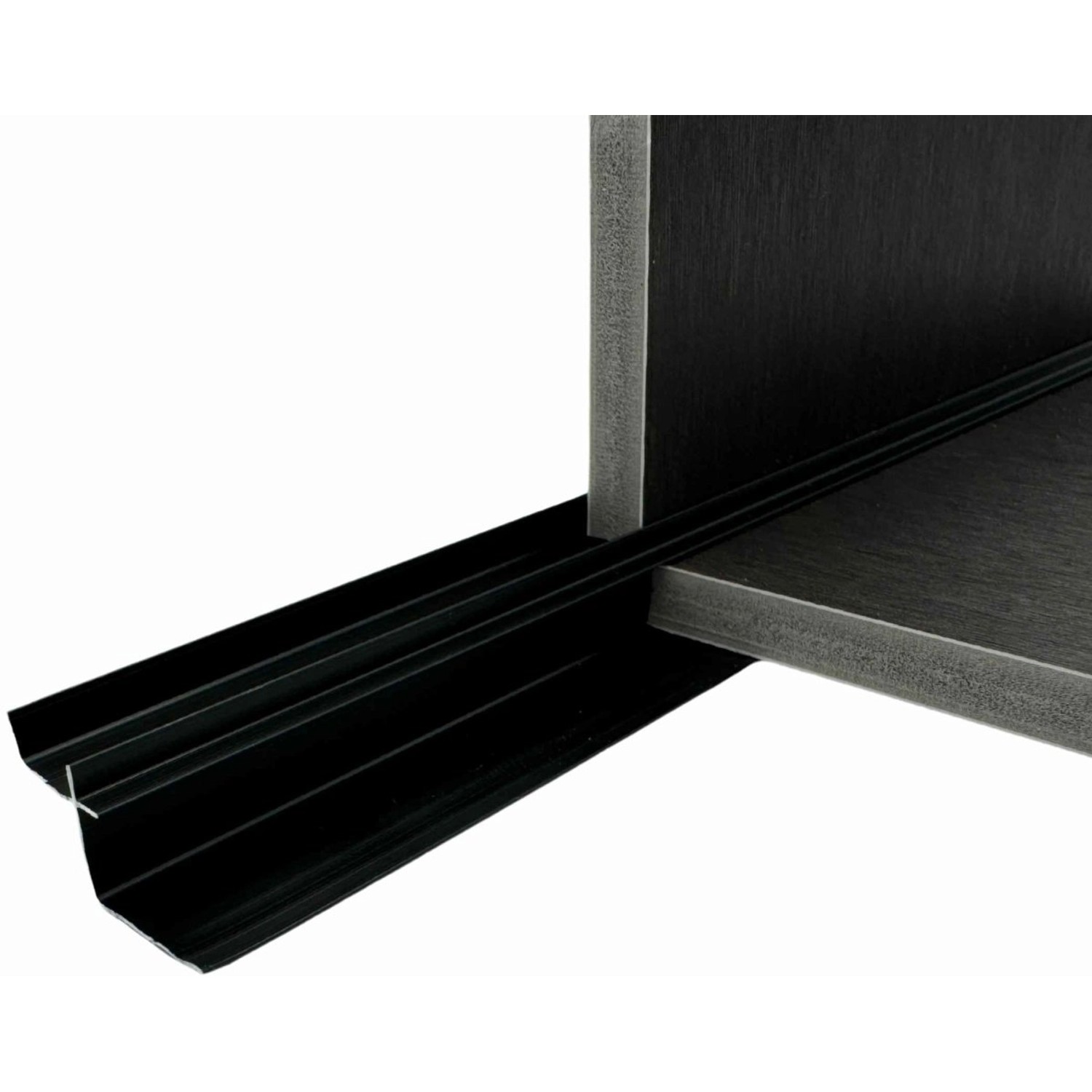 Colortree Aluminium Profil Innenecke Schwarz Eloxiert 2m W Montageprofil Un günstig online kaufen