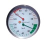 Weka Klimamesser für Sauna: Thermometer und Hygrometer zur Anzeige von Temperatur und Luftfeuchtigkeit.