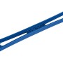 LUX Fugenglätter 5 in 1, blau/grau, für Fliesenarbeiten. Werkzeug zum Glätten von Fugen.