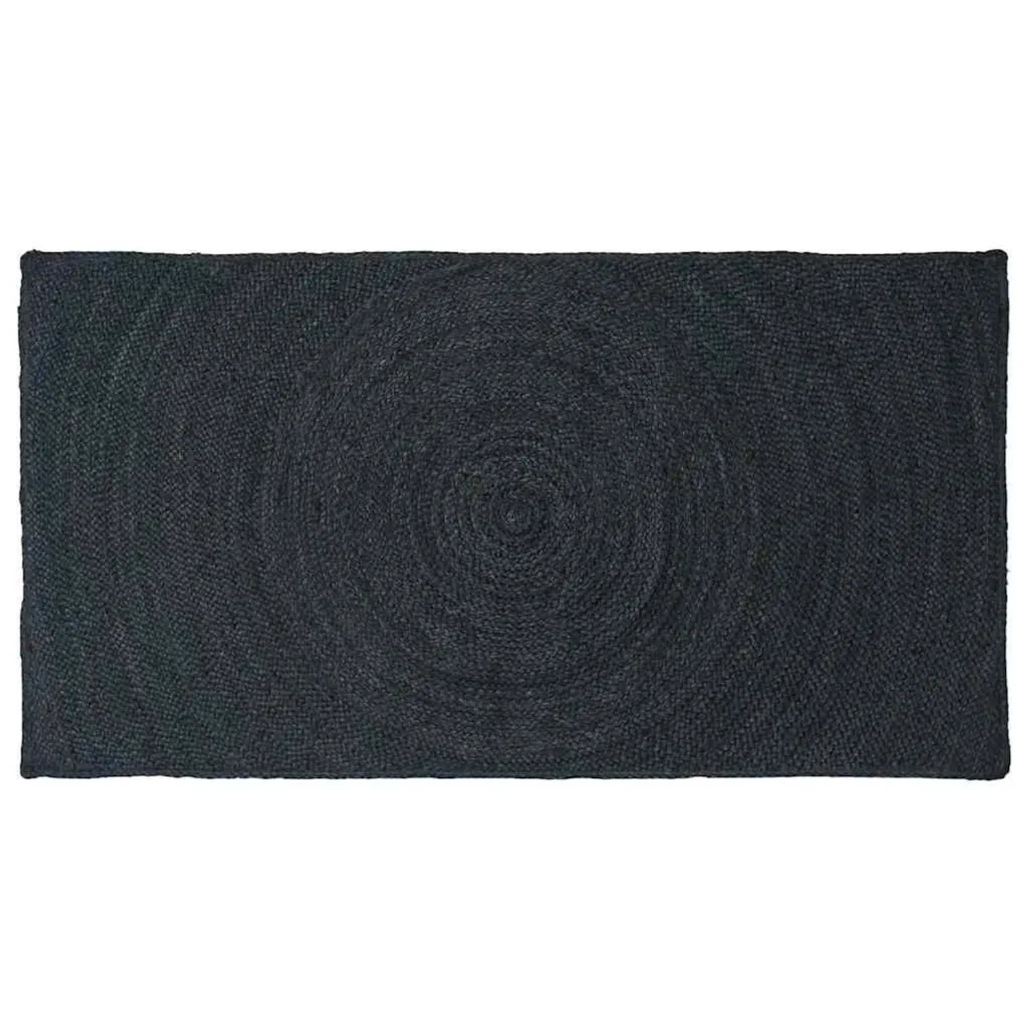 vidaXL Bereichsteppiche Rechtwinklig Dunkelgrau 100 x 200 cm Jute 42010560