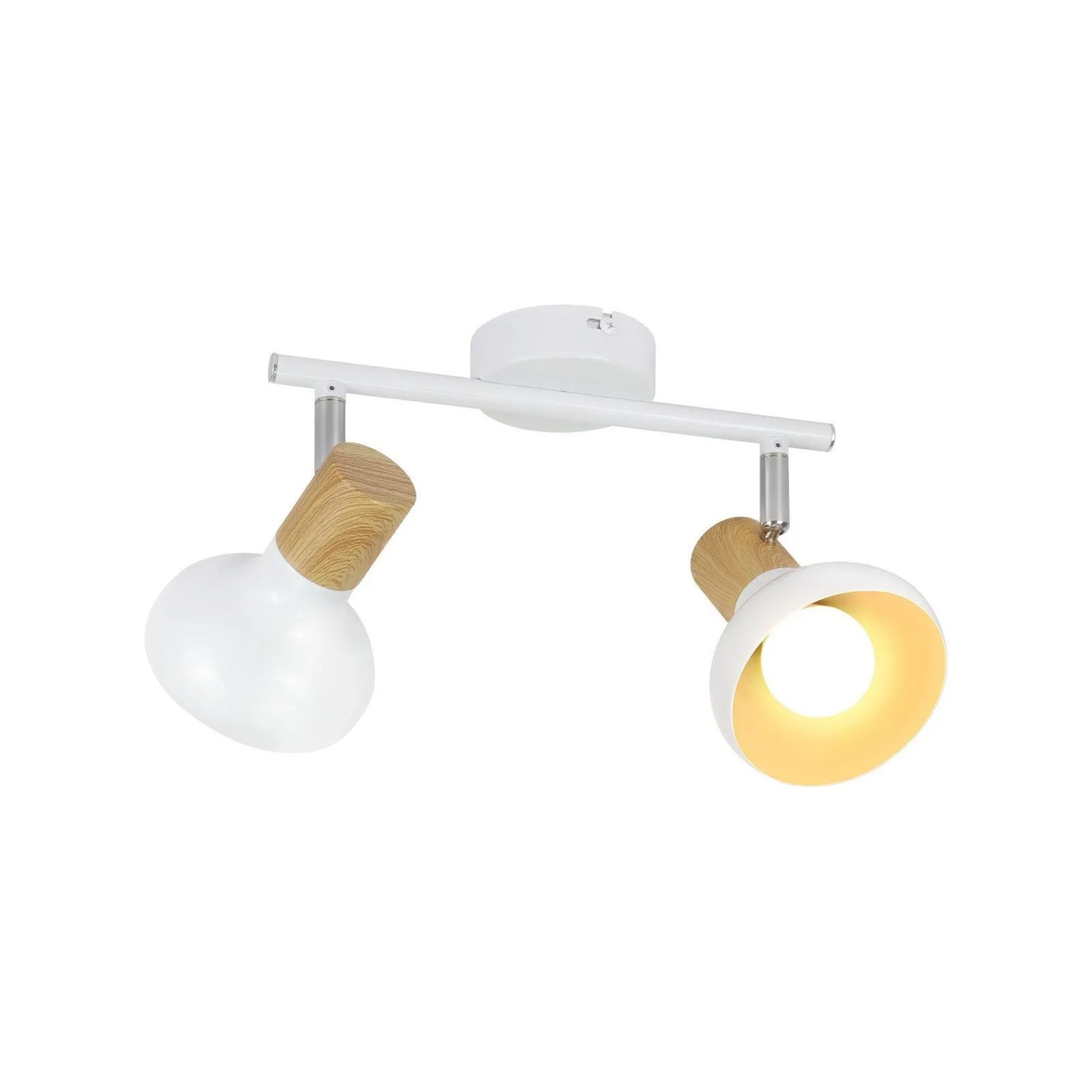 NETTLIFE Deckenstrahler aus Metal L26Weiß-2