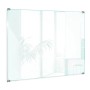 Tulup Küchenrückwand Glas Transparent Glasplatte für die Küche Transparent 80x60 cm Glasrückwand für die Küche Transparent