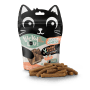 Lucky Lou Katzen-Trockenfutter Sticks Huhn & Kaninchen, 50g Packung mit Leckerli-Sticks.