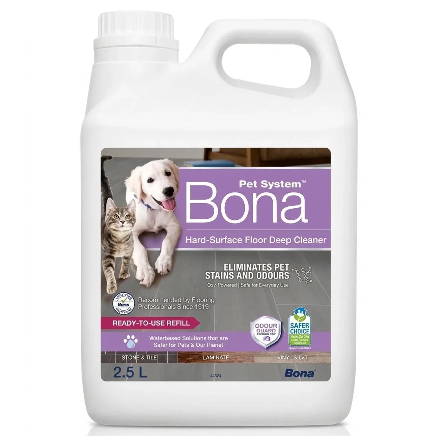 Bona PET System Tiefenreiniger Nachfüller für Hartböden 2,5,