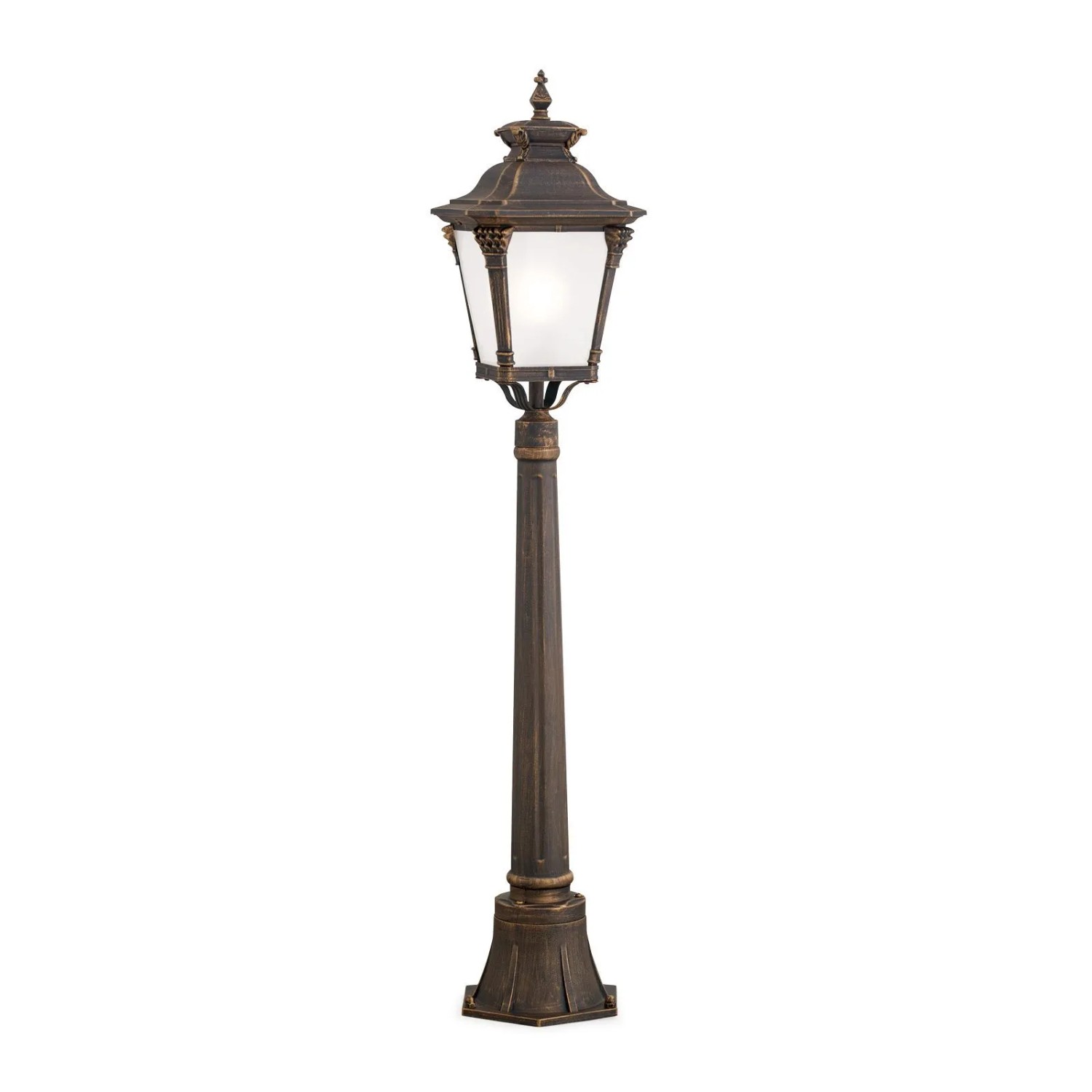 Orion Leuchten Außen Wegeleuchte 115cm 60W E27 Patina