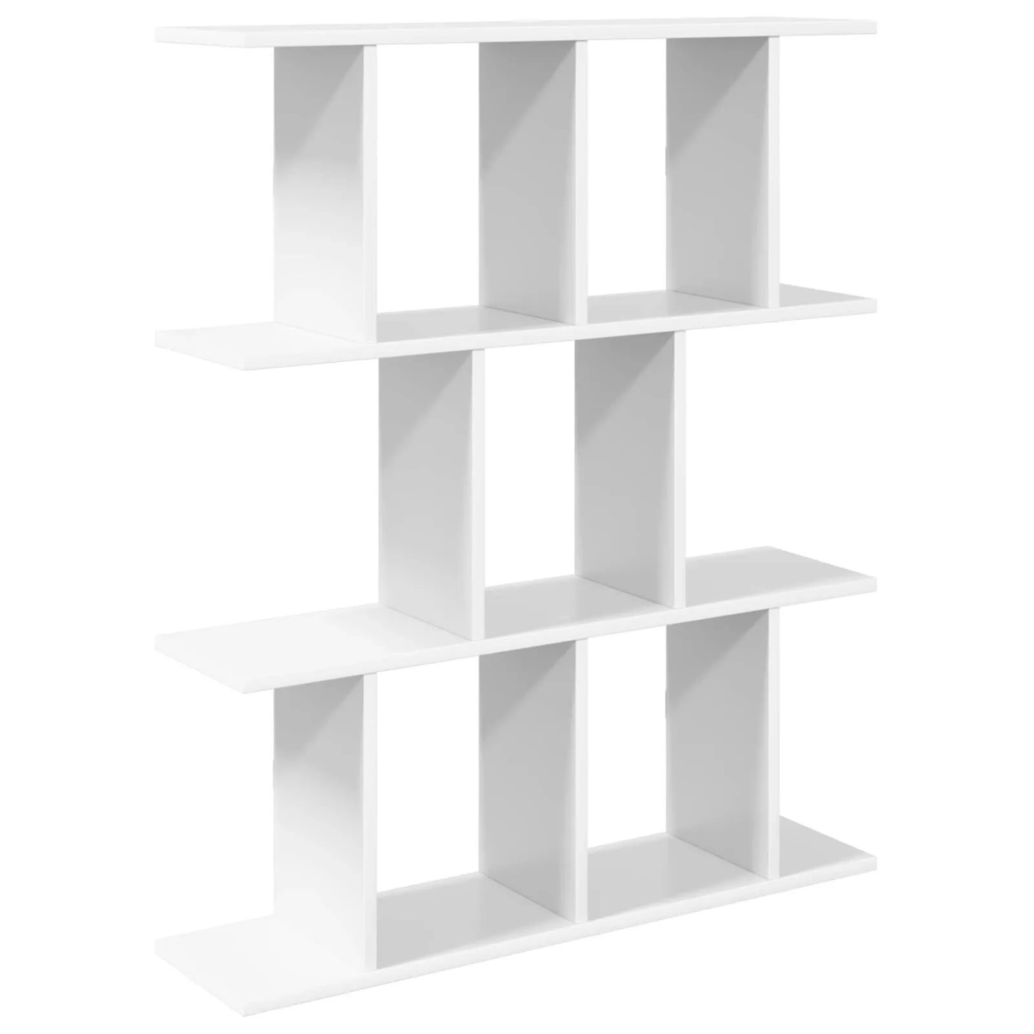 vidaXL Wandregal Weiß 80 x 20 x 96 cm Holzwerkstoff 8012204