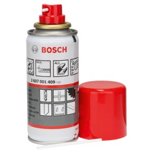Bosch Universalschneidöl in Spraydose, 100ml, für Metallarbeiten. Schmiert und kühlt Werkzeuge.