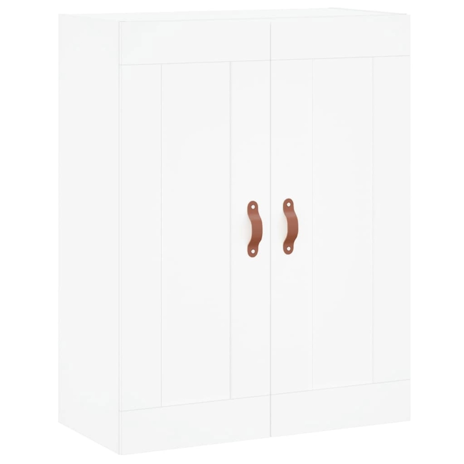 vidaXL Wandschrank Weiß 69,5x34x90 cm Holzwerkstoff 830356 günstig online kaufen