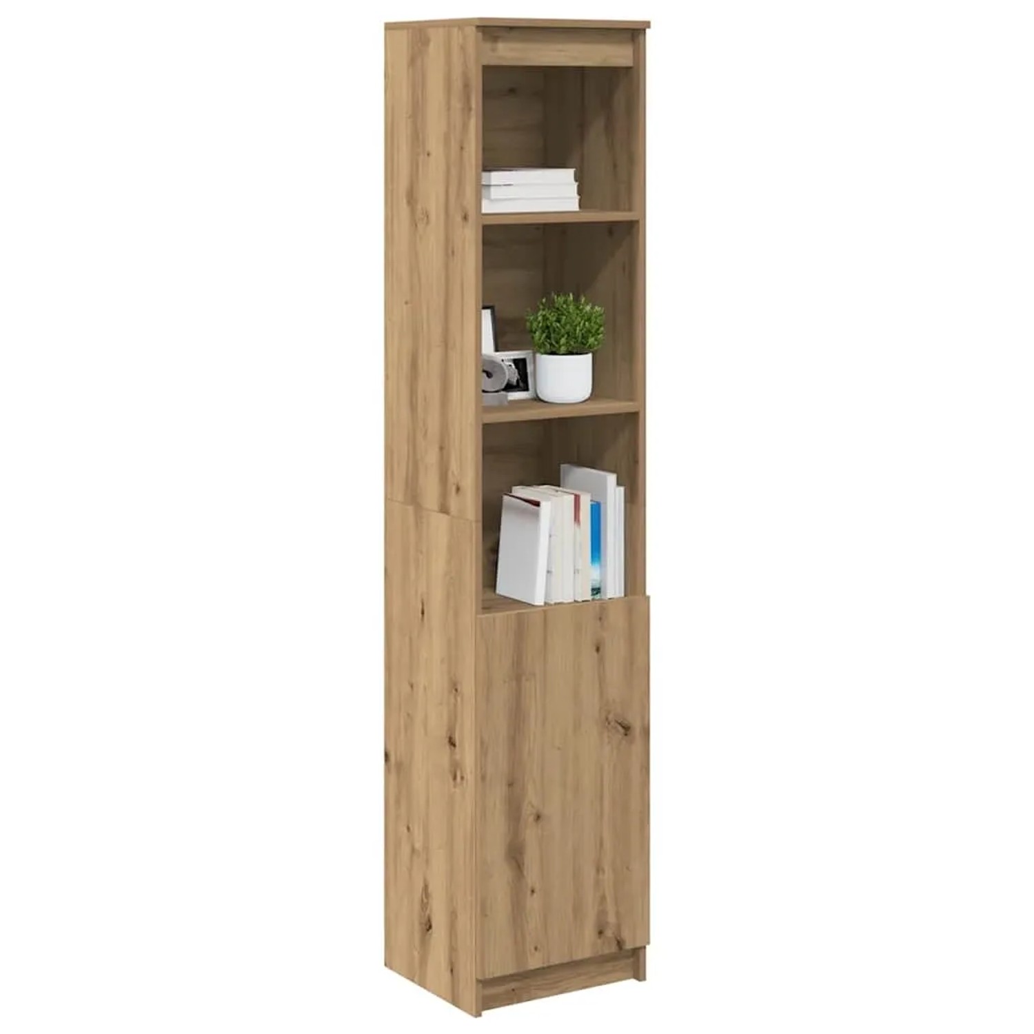 vidaXL Highboard Artisan-Eiche 37,5x35x180 cm Holzwerkstoff 861678_4