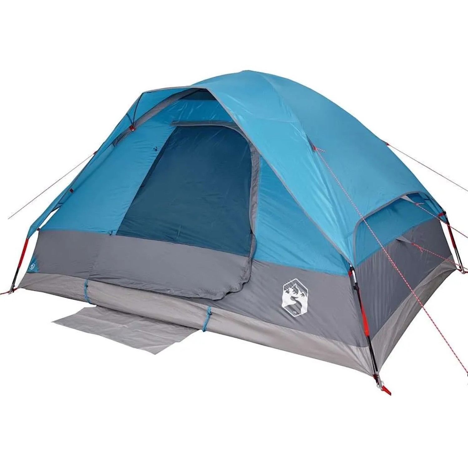 vidaXL Kuppel-Campingzelt 4 Personen Blau Wasserdicht 94778 günstig online kaufen