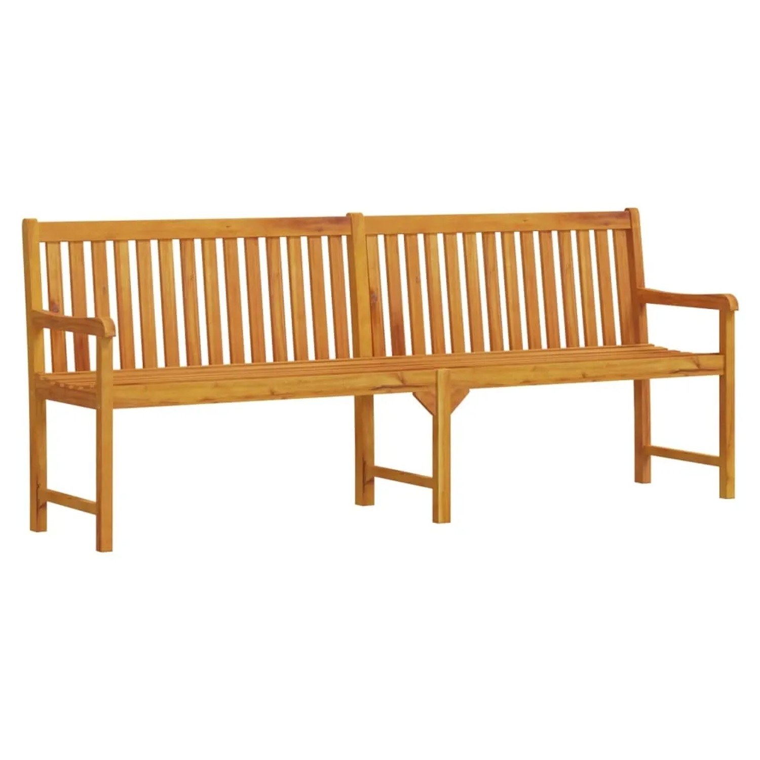 vidaXL Gartenbank 219 cm Massivholz Akazie 316613