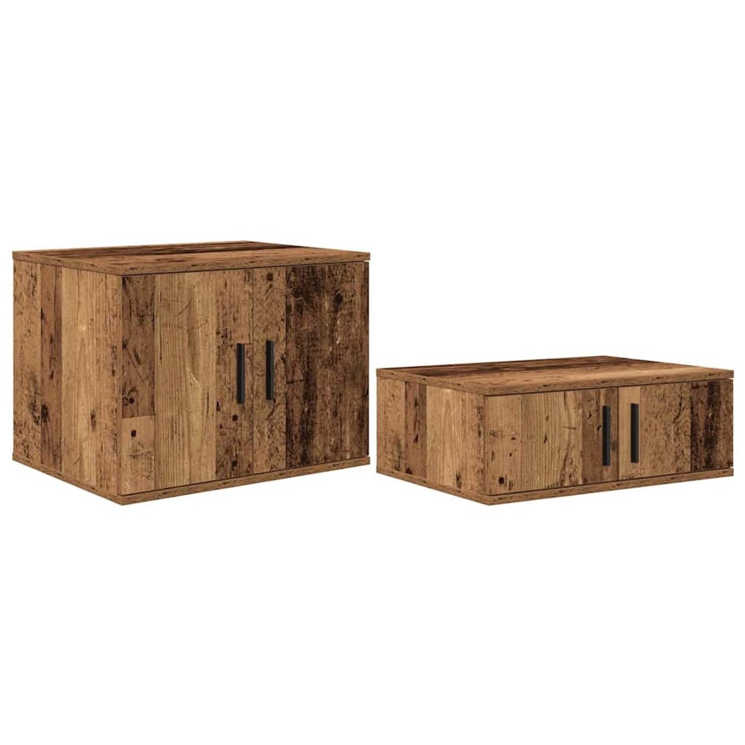 vidaXL Badschrank Altholz 103 x 41 x 40 cm Holzwerkstoff 866681 günstig online kaufen