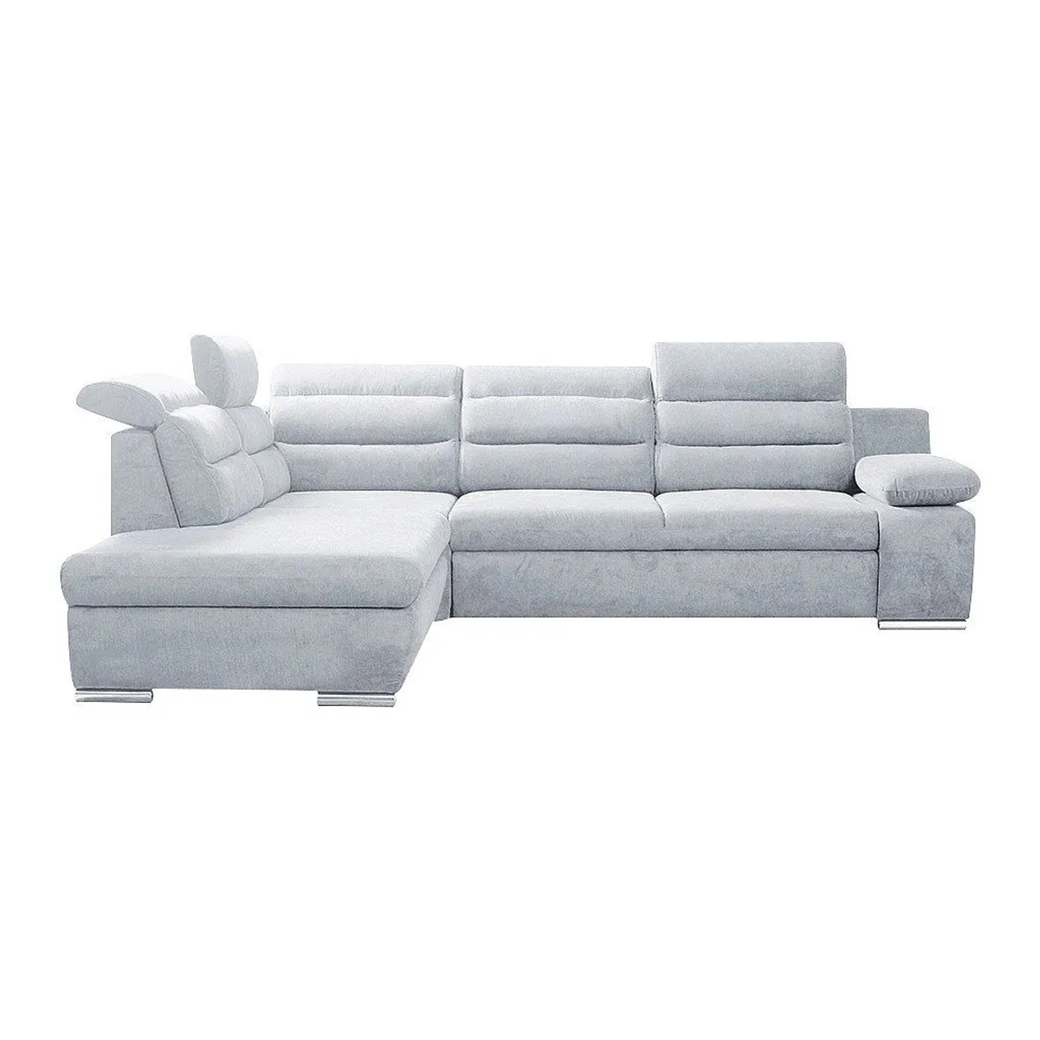 Vente-unique Schlafsofa Pylos Hellgrau 269 cm