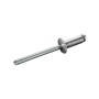 GOEBEL Flachkopf Blindniete, 4,8x16 mm, Aluminium/Stahl, Standard Popniete für Zangen.