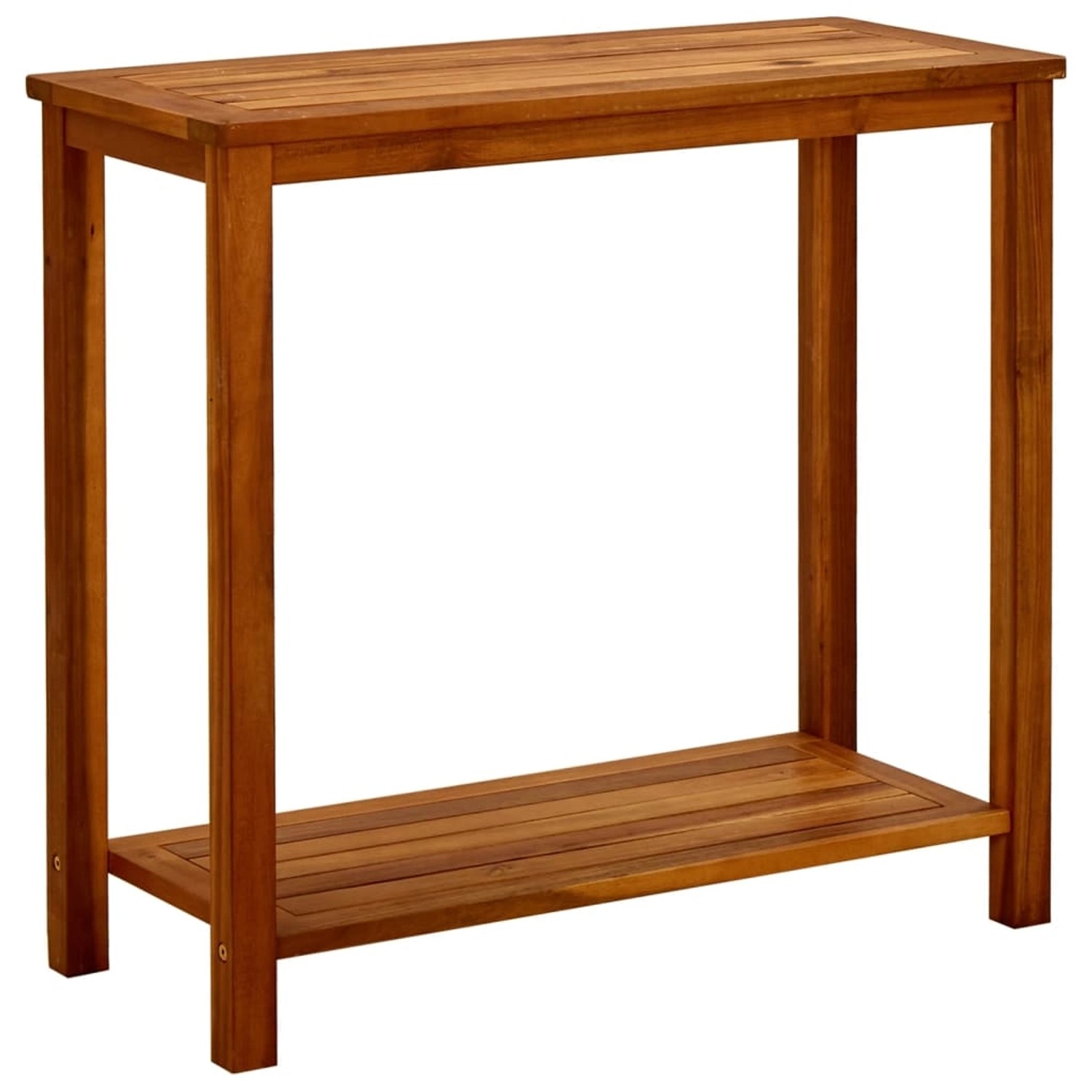 vidaXL Garten-Konsolentisch 80x35x75 cm Massivholz Akazie 316405