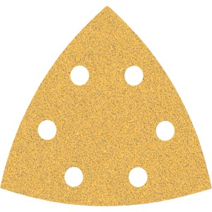 Bosch Expert Schleifblatt C470, 93x93 mm, K160, 5er-Pack für Deltaschleifer.