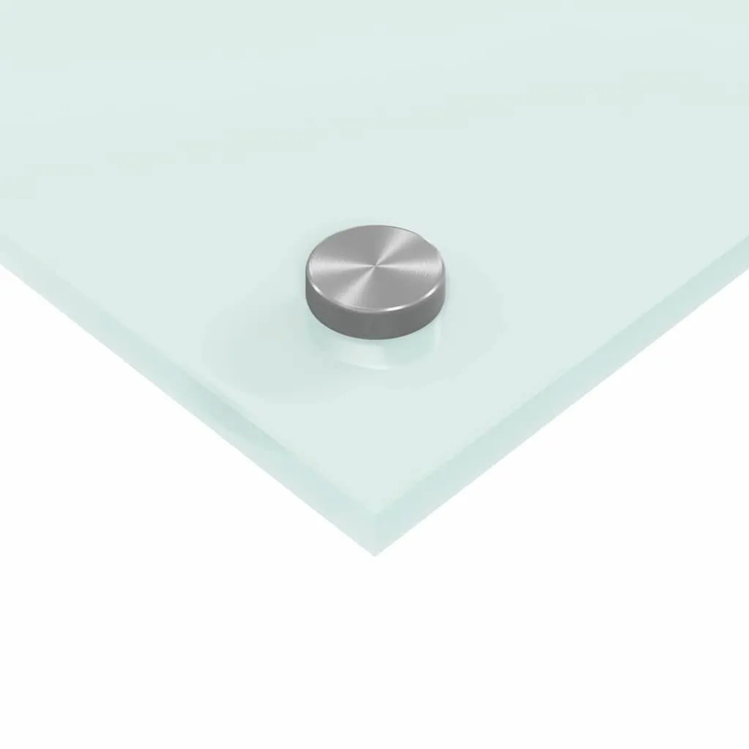 vidaXL Küchenrückwand Weiß 80 x 50 cm Gehärtetes Glas 42018012_8