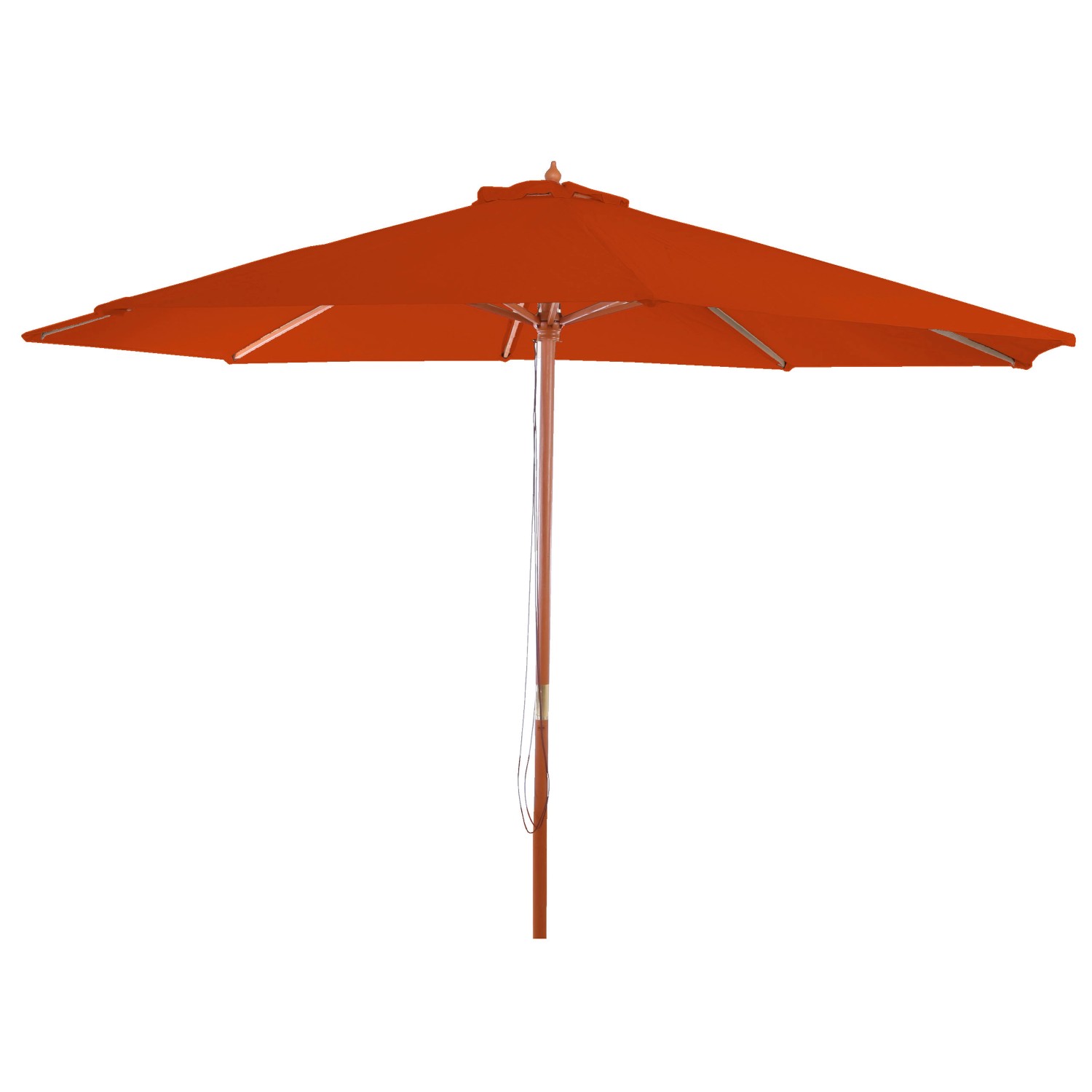 MCW Sonnenschirm  Lissabon Ø 3m Terracotta günstig online kaufen