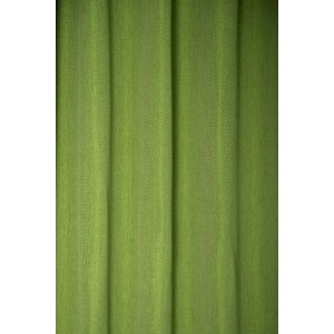 Olivgrüner Verdunkelungsvorhang Galdin mit verdeckten Schlaufen für Fenster.