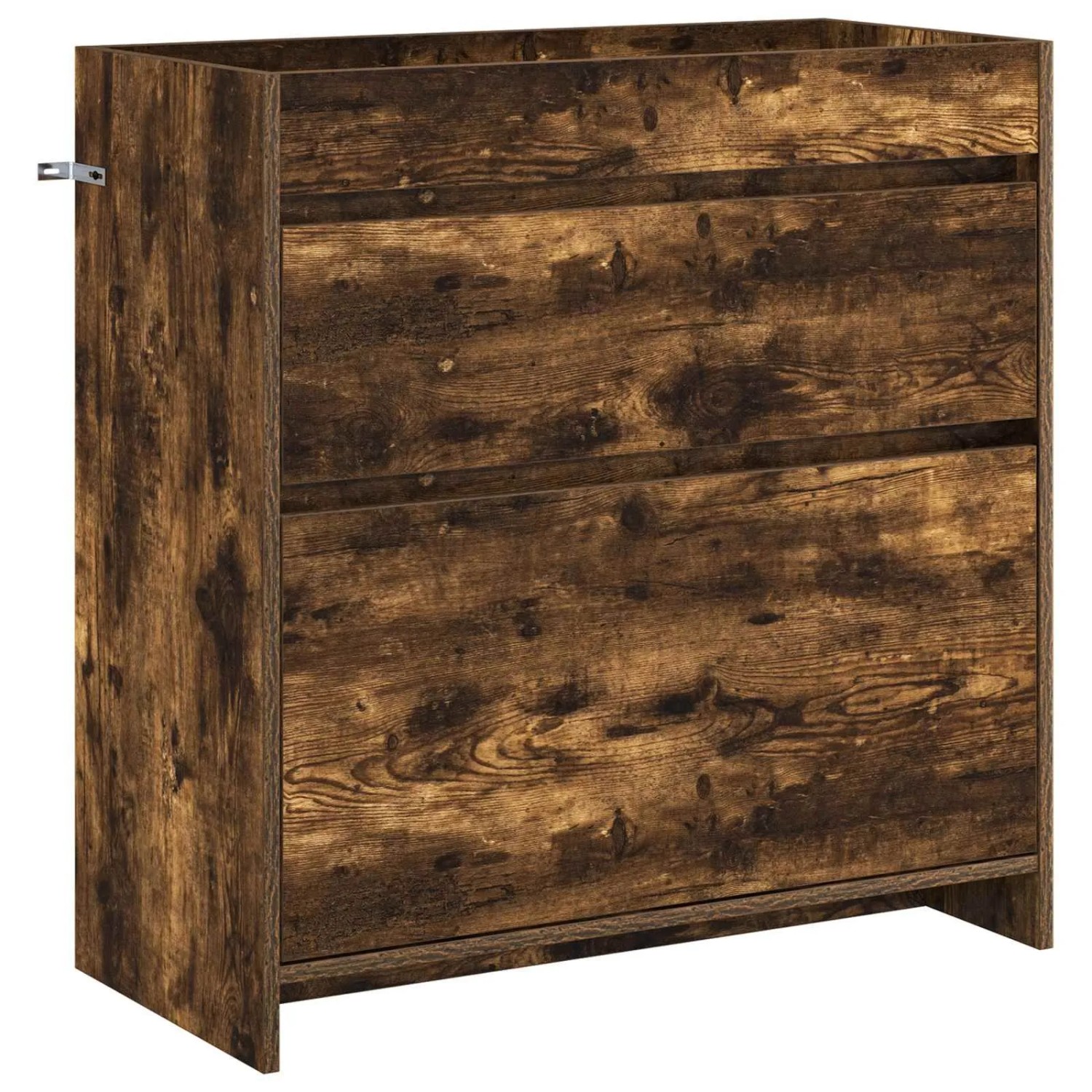 vidaXL Badunterschrank Geräucherte Eiche 78,5 x 37,5 x 81 cm 890740