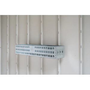 Biohort Regalkorb, 72x16x11cm, Metall, 2er-Set für Gerätehaus. Zubehör zur Aufbewahrung von Gartengeräten.