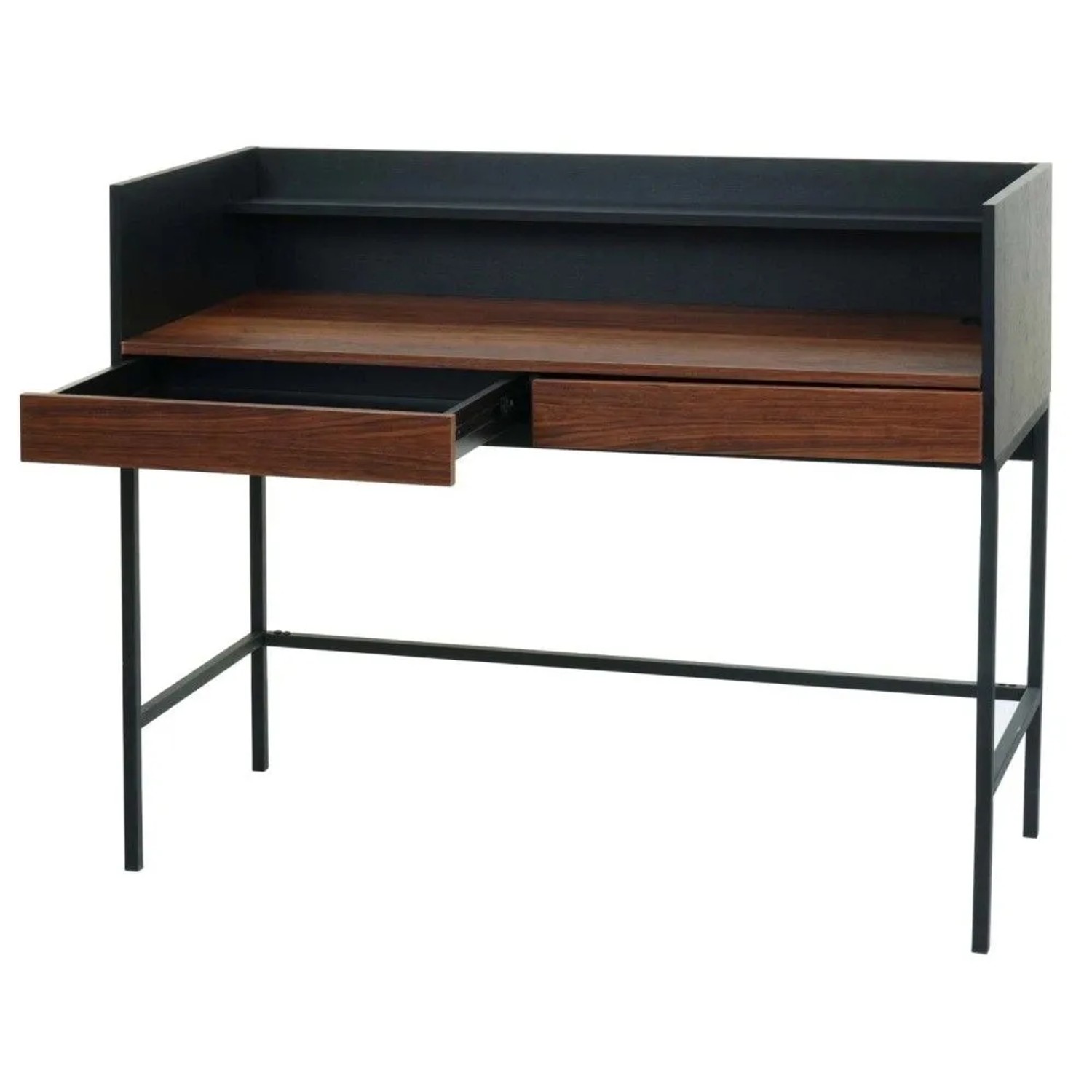 MCW Schreibtisch J79 Walnuss-Optik