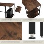 Tectake Schreibtisch Hamilton im Industrial Style mit Holz- und Stahl-Elementen.